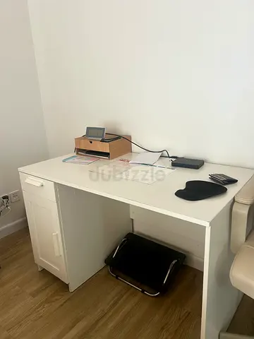 Ikea Desk with Storage Drawer - Good Condition