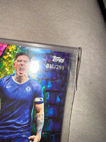 Topps Chelsea Football Trading Card Limited Edition 016/399 Argentina Midfielder