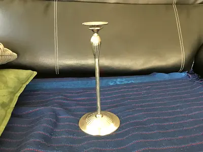 Lifestyle Adore 9” Tealight Metal Candle Holder