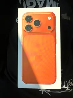 New iPhone 17 Pro 256GB orange