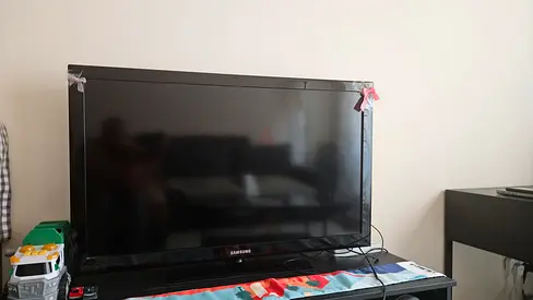 Samsung 42-inch LED TV - excellent working condition.Along with fire stick, google tv