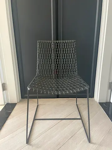Crate&Barrel Metal Dining Chair - Set of 2