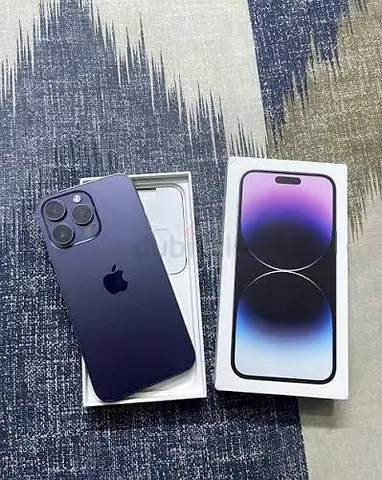 I phone 14 pro 256gb UAE version. With box