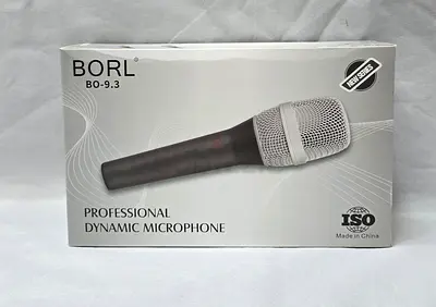 Borl BO-9.3 Professional Dynamic wired Microphone- Brand new