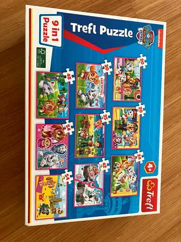Trefl 9-in-1 Paw Patrol Jigsaw Puzzle Set (Multiple Piece Counts)