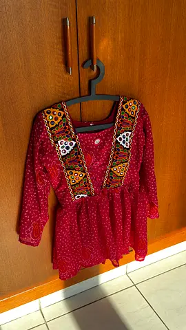 Navratri Pink Bandhani Kurti