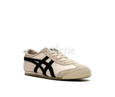 Onitsuka Tiger Mexico 66 Beige and Black Sneakers