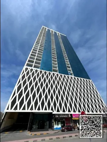 SPACIOUS TWO BEDROOM HALL | WITH PARKING | FULLY SEA VIEW 2 BALCONIES IN OASIS TOWER AJMAN