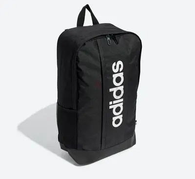 Black Adidas Logo Backpack - Casual/School Bag