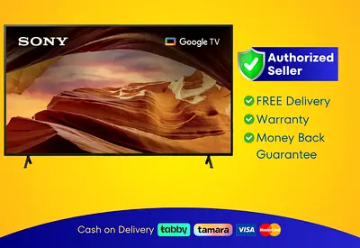 Sony 75 inch TV Android Smart - 4K, | Brand New | Warranty | FREE Delivery