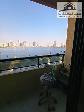 🔥 3 غرف وصالة في المجاز 3 | إطلالة مفتوحة | غرفة خادمة | 64,000 درهم 🇦🇪 شقة 3 غرف وصالة للإيجار السنوي – المجاز 3