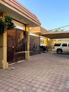 Spacious 9,000 Sq. Ft. Villa for Sale in Al Darari, Sharjah, Featuring Two Floors, 8 Master Bedrooms