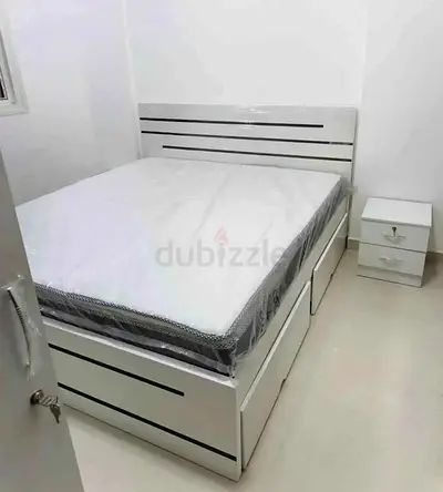 Brand new King size Wooden Storage Bed With Mattress Available