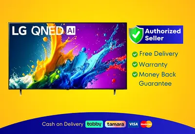 LG 65 inch TV Smart QNED - 4K, | Brand New |  Warranty | FREE  Delivery