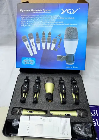 YGY Dynamic Drums Mic System - Brand new