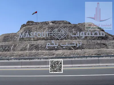 قطعتان أرض سكنية للبيع في المنامة عجمان، مساحة 21,862 قدم، زاوية على 3 شوارع، مساحة كبيرة 2,031 متر، فرصة استثمارية مميزة