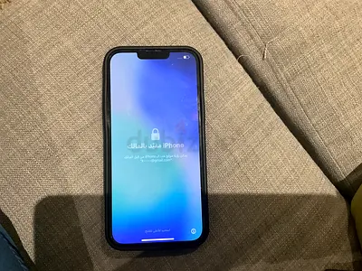 iPhone with case — locked, used, good condition