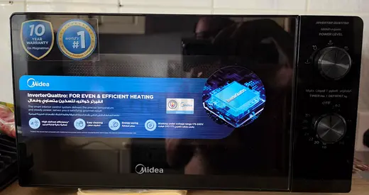 Midea InverterQuattro Countertop Microwave