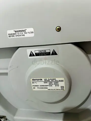 Aiwa Air Cleaner / Air Purifier (Model ACL-M10H) - Working Condition