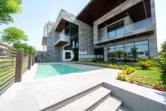 4BR+Maid+Office | Private Pool & Lift |Corner Plot