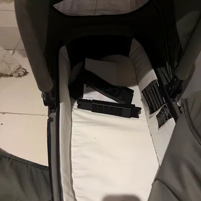 KikkaBoo Baby Carrycot / Bassinet with Canopy & Footmuff – Green