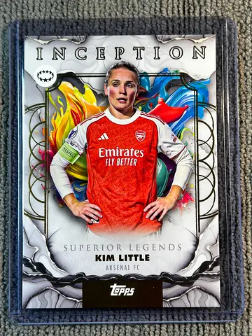 Kim Little 2025-26 Topps Inception Superior Legends Arsenal