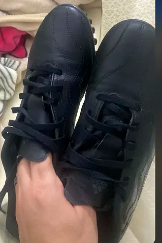 Used black sneakers - size unknown, good condition