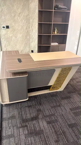 Free Delivery- Modern Office Reception Desk with Storage – Good Condition