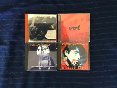 4 Vigilantes of Love MUSIC ALBUMS
