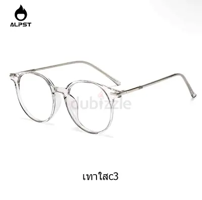 Reading Glasses., Power +300 Clear Round Frame Eyeglasses - Unisex Fashion Glasses