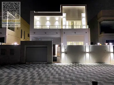 من افضل المواقع بعجمان ، فيلا جديدة تشطيب سوبر ديلوكس بالكهرباء والمكيفات