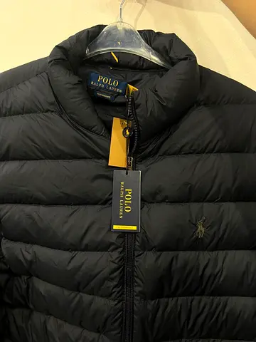 Polo Ralph Lauren Black Down Puffer Jacket - Men’s Large (New with tags)