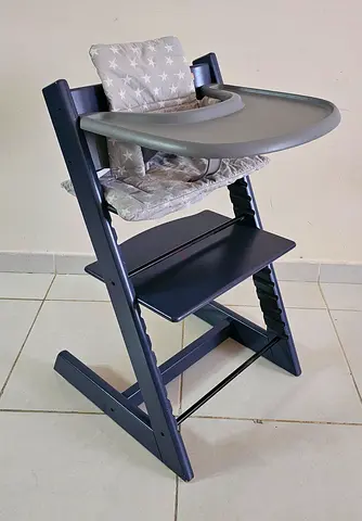 Stokke Tripp Trapp Wooden High Chair Full Set