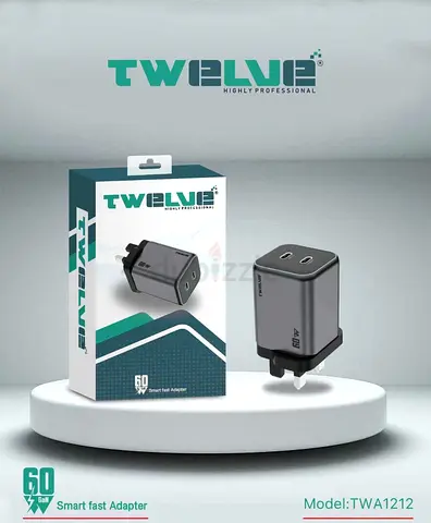 Twelve TWA1212 Dual USB Fast Charger Adapter - New
