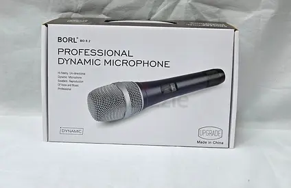 Borl BO-9.2 Professional Dynamic wired Microphone- Brand new