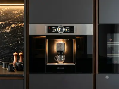 Bosch Series 8 Integrated Coffee Centre – Latest Model Built-In Automatic Machine