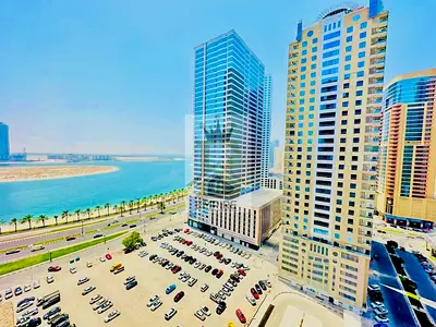 Chiller free | Enjoy Sea View | Living | 1BR +2 Balcony | 15 Days Free | All Amenities free