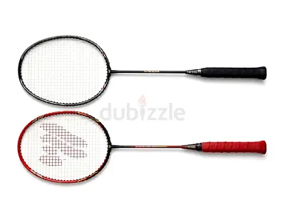 Selling badminton racket with bag in good condition.