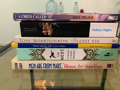Bundle of 6 Used Paperback Books — Classics, Memoir, Self-help & Parenting