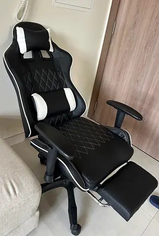 Ergonomic Gaming/Office Chair with Lumbar & Neck Support -All adjustable tilt, height, and arm rests
