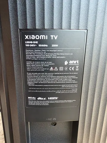 Xiaomi TV (32"?) - working condition, model label shown