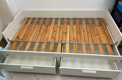 Ikea bremenes day bed with mattress 2