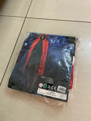 Child's Halloween Costume - New in Pack, Size 120CM