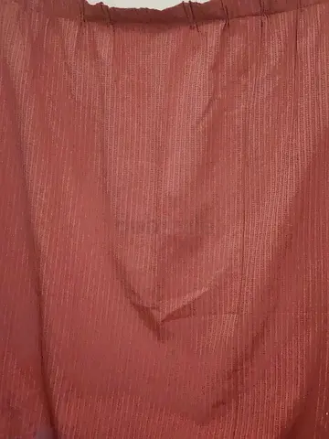 Maroon Curtain Panel - Good Condition, Ready to Hang