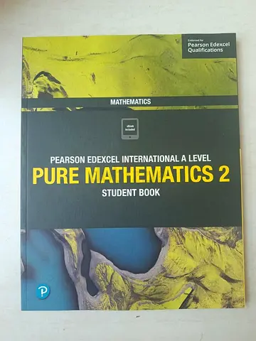 Pure Mathematics textbook 2 Pearson Edexcel for sale
