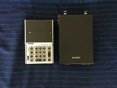 Vintage 1971 Sanyo ICC-82D Calculator