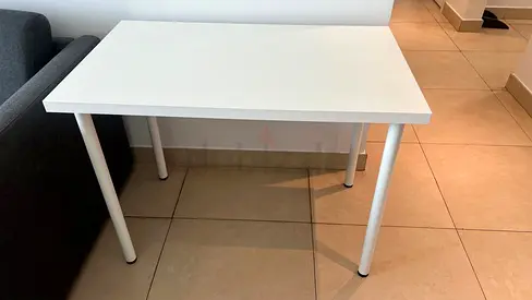 White Rectangle Study and Work Desk