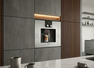 Gaggenau 200 Series Built-In Appliance – Metallic Glass Door & Classic Rotary Controls