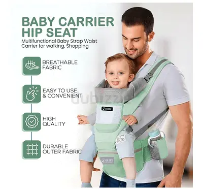 Baby Carrier with Hip Seat