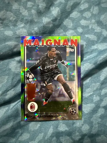 Topps Mike Maignan AC Milan UEFA Champions League Trading Card
